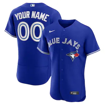 mens nike royal toronto blue jays alternate authentic custo